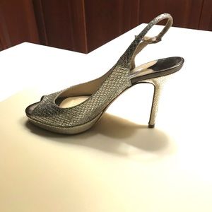 Jimmy choo crown sling back